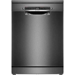 Masina de spalat vase Bosch SMS4EMC06E, 14 seturi, 6 programe, Home Connect, Silence Plus, Motor EcoSilence Drive, Clasa B, 60 cm, Inox negru imagine