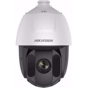 Camera de supraveghere Hikvision ACUSENS DS-2DE5425IW-AET5, Speed Dome, 4MP, 4.8-120mm, PoE (Alb/Negru) imagine