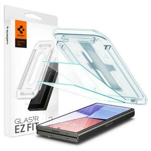 Folie de protectie Ecran Spigen EZ FIT pentru Samsung Galaxy Z Fold6, Sticla Securizata, Full Glue, Set 2 bucati, 2.5D, Ecran Exterior AGL07969 imagine