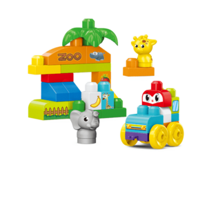 Set de constructie STEAM - Zoo distractiva (32 piese) imagine