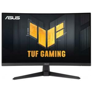 Monitor Fast VA LED ASUS TUF Gaming 27inch VG27VQ3B, Full HD (1920 x 1080), HDMI, DisplayPort, Ecran curbat, Boxe, 180 Hz, 1 ms (Negru) imagine