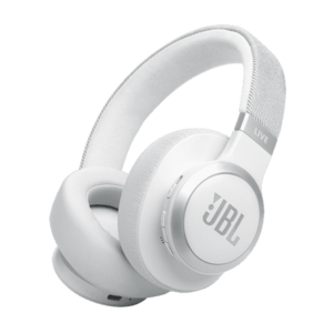 Casti Stereo Wireless On-Ear JBL Live 770NC, Bluetooth, ANC cu Smart Ambient, Microfon, Autonomie 65 ore (Alb) imagine