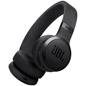 Casti Stereo Wireless On-ear JBL LIVE 670NC, True Adaptive NC, Bluetooth, Multi-Point, Autonomie 65 ore (Negru) imagine