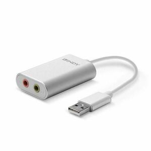 Cablu Lindy LY-42926, USB-A - 2 x Jack 3.5mm imagine