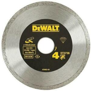 Disc diamantat DeWalt DT3736-XJ, 125 x 22.23 x 1.6 mm (Argintiu) imagine