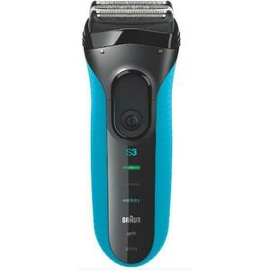 Aparat de ras Braun Series 3010, Wet&Dry, MicroComb (Negru-Albastru) imagine