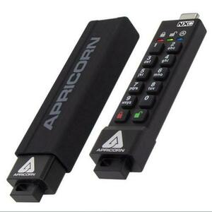 Stick USB Apricorn Aegis Secure Key 3NXC, 128GB, USB 3.2 (Negru) imagine