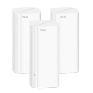 Sistem Wi-Fi Mesh Tenda Nova EX12, 3-Pack, Wi-Fi 6, AX3000, 4 antene interne (Alb) imagine