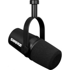 Microfon Profesional Shure MV7X, USB-C (Negru) imagine