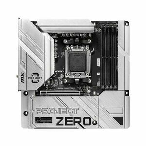 Placa de baza MSI B650M PROJECT ZERO, AM5, AMD B650, mATX imagine