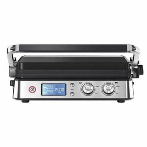 Gratar electric multifunctional Braun MultiGrill 9 CG9040, 0X17900003, 2000W, 3 moduri de gatire, temperatura maxima 230˚C, functie Sear 250˚C (Negru/Inox) imagine