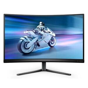 Monitor LCD VA Philips 27inch 27M2C5200W/00, Full HD (1920 x 1080), HDMI, DisplayPort, Ecran curbat, 280 Hzz, 1 ms (Negru) imagine