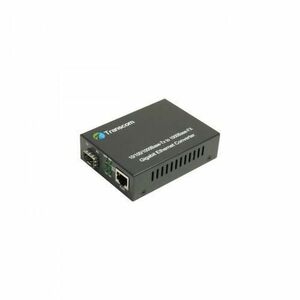 Media convertor 10/100/1000M, Dual Fiber 850nm MM 550m SC, Transcom TS-1000N-MD-05 imagine