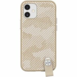 Husa de protectie spate Moshi Altra slim case, Curea detasabila pentru iPhone 12 mini (Bej) imagine