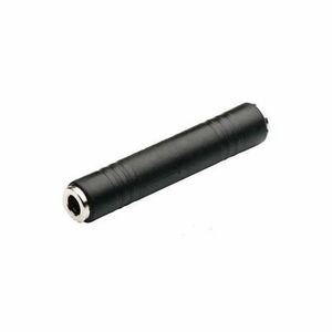 Adaptor SSQ, Jack mama 6.3 mm - Jack mama 6.3 mm, Negru imagine