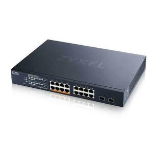 Switch ZyXEL XMG1915-18EP-EU0101F, Smart Managed, Layer 2, POE+, 16 porturi, 2.5 G imagine