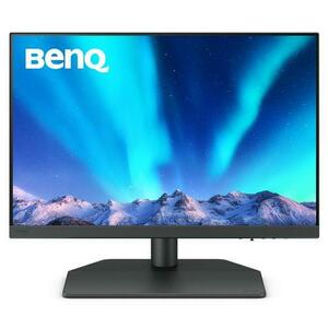 Moniotr IPS LED BenQ 24.1inch SW242Q, WQXGA (2560 x 1600), HDMI, DiplayPort, Boxe, Pivot (Negru) imagine