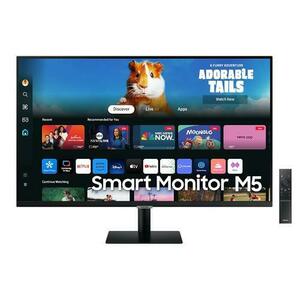 Monitor VA LED Samsung 32inch LS32DM500EUXDU, Full HD (1920 x 1080), Boxe, Bluetooth, HDMI, 4 ms (Negru) imagine