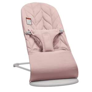 Balansoar pentru bebelusi BabyBjorn Bliss Petal Quilt Dusty Pink, 0-2 ani, Reglabil imagine