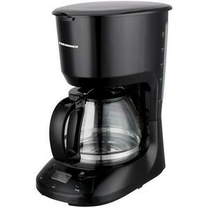 Cafetiera digitala Heinner Black Chatt HCM-D750GCBK, LCD, 1.25L, filtru si portfiltru detasabil, filtru din nailon, functie anti-scurgere, oprire automata, functie de mentinere la cald, 750W, Negru imagine