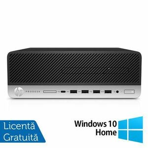 Calculator Sistem PC Refurbished HP ProDesk 600 G4 SFF, Intel Core i5-8500 3.00 - 4.10GHz, 16GB DDR4, 512GB SSD + Windows 10 Home imagine