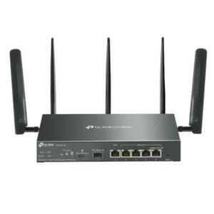 Router Wireless TP-Link Omada ER706W-4G, 4x LAN, Dual-Band, Wifi 6 (Negru) imagine