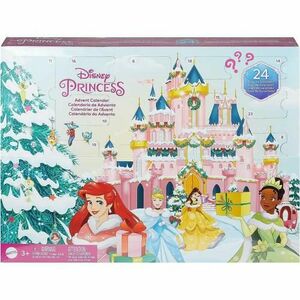 Set cu Papusi mini Disney Princess Advent Calendar cu 24 surprize imagine