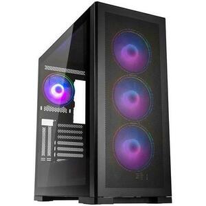 Carcasa Kolink Unity Meshbay ARGB, Mid-Tower, 4 ventilatoare RGB (Negru) imagine