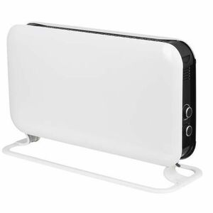 Convector mobil mecanic Mill Instant Mec, 2000W, 3 setari, cu placi laterale din otel (Alb) imagine