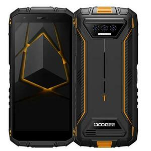 Telefon Mobil Doogee S41 Max, Procesor Spreadtrum T606 Octa Core, IPS 5.5inch, 6GB RAM, 256GB Flash, Camera 13MP, 4G, Wi-Fi, Dual Sim, Android (Negru/Portocaliu) imagine