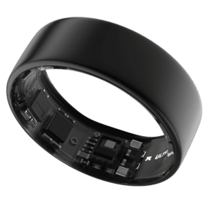 Smart Ring Ultrahuman Ring Air UHRA-MG-05, Bluetooth BLE5, HRV, VO2 Max, Android/iOS, Monitorizare ritm cardiac, Saturatie Oxigen, Autonomie 6 zile, 16.17 mm (Gri) imagine