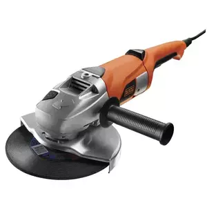 Polizor unghiulat Black & Decker KG2000-QS, 2000 W, 230 V, 6500 RPM, 230 mm diametru disc, 3 m lungime cablu imagine