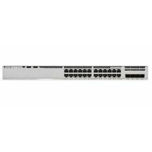 Switch Cisco Catalyst C9200-24P-E, 24 porturi, Gigabit, PoE imagine