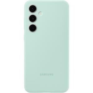 Husa de protectie Samsung Silicone Case pentru Galaxy S24 FE, Verde imagine