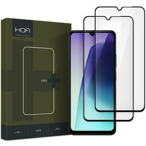 Folie de protectie Ecran HOFI Glass PRO+ pentru Xiaomi Redmi 14C, Sticla Securizata, Full Glue, Set 2 bucati, 2.5D, Neagra imagine