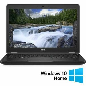 Laptop Refurbished Dell Latitude 5490, Intel Core i5-8350U 1.70GHz, 8GB DDR4, 256GB SSD, 14 Inch Full HD, Webcam + Windows 10 Home imagine