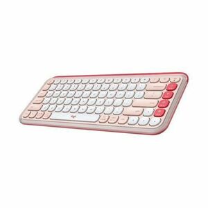 Tastatura Logitech Pop Icon Keys, Bluetooth, Layout US (Roz) imagine