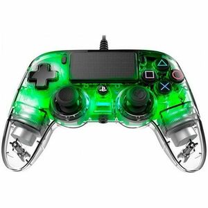 Controller cu fir Nacon Light pentru Playstation 4, Verde imagine