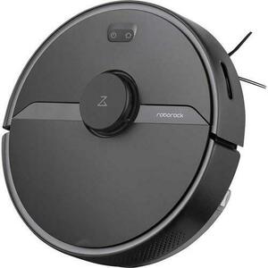 Aspirator robot Roborock S6 Pure, Autonomie 150 min, 150 mp, Wi-Fi, Control aplicatie, Ruta adaptiva, Mop, 5200 mAh (Negru) imagine