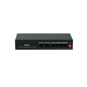 Switch 4 porturi Dahua PFS3006-4ET-36, 10/100 Mbps, 1.2 Gbps, 0.89 Mpps, PoE imagine