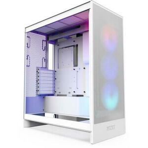 Carcasa NZXT H7 Flow RGB, Mid-Tower, ATX, Alb imagine