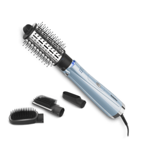 Perie cu aer cald BaByliss Hydro Fusion Big Hair AS774E, 1000W, Tehnologie cu Plasma, 3 trepte de temparatura, 4 accesorii (Albastru) imagine