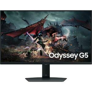 Monitor LED Samsung Gaming Odyssey G5 G50D LS27DG500EUXEN, 27 inch QHD IPS, 1 ms, 180Hz, HDR, FreeSync (Negru) imagine