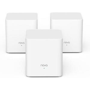 Set 3 routere wireless, Tenda, Nova MX3, WiFi 6/WLAN, 300Mbit/s-1201Mbit/s, Alb imagine