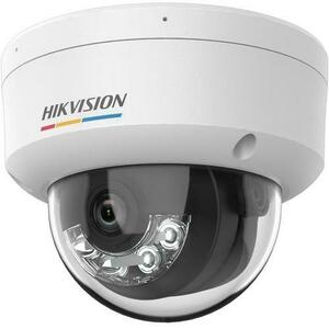 Camera de supraveghere IP Hikvision DS-2CD1167G2H-LIU(2.8MM), Dome, 6MP, ColorVu, Smart Hybrid Light, (Alb) imagine