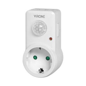 Priza schuko cu senzor de miscare Virone MS-1(GS), 280 W, 120°, IP20, Alb imagine