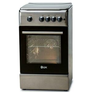 Aragaz LDK 5060 A Shiny Grey RMV NG, Gaz, 4 Arzatoare, Aprindere electrica, 46 L, 60 cm (Gri) imagine