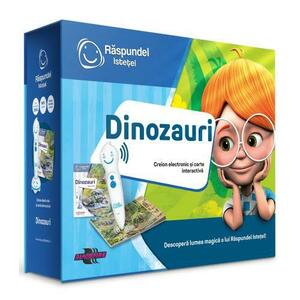 Set Raspundel Istetel Creion si Carte: Dinozauri imagine