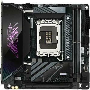 Placa de baza GIGABYTE Z890I AORUS ULTRA, DDR5, mITX, LGA 1851, Intel Z890 imagine