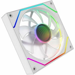 Ventilator AQIRYS Cetus 6P-12SLI18W-ARGB, 120 mm, iluminare 1-Ring RGB cu 8 LED-uri imagine